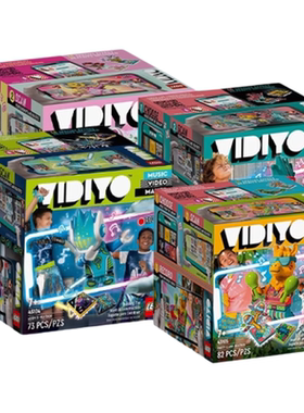 乐高43102/43103/43105/43106音乐人仔盒VIDIYO男女孩盲盒拼插