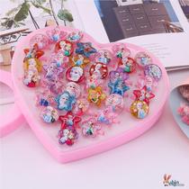 Childrens Ring Cute Baby Little Girl Birthday Gift Small Toy Cartoon Snow White Princess Frozen Ring