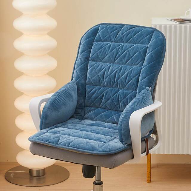 Office seat cushion for sedentary women heated backrest integrated reclining heated lumbar support electric heated seat cushion office winter