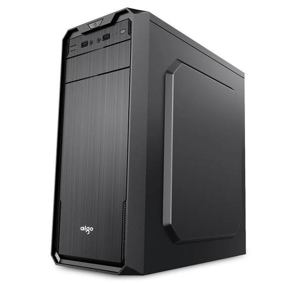 Patriot C3 비즈니스 데스크탑 컴퓨터 메인 섀시 USB3.0 표준 ATX 대형 마더보드 사무실 섀시 공냉식