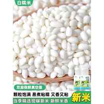 Round glutinous rice 5 pounds of new rice farmhouse glutinous rice white glutinous rice glutinous rice cake fermented glutinous rice wine making special new glutinous rice for making rice dumplings