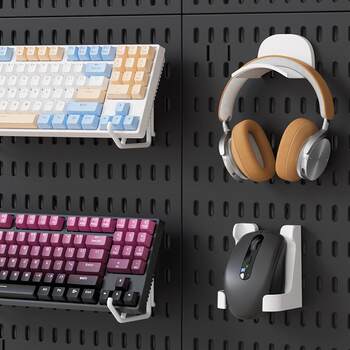 New direct selling hole board punch-free display stand e-sports room free home office general large number of accessories storage
