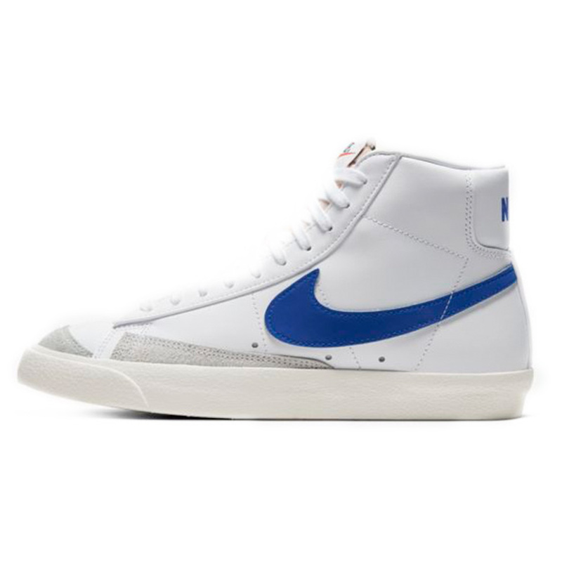 Nike Blazer 77 防滑耐磨 中帮 板鞋 女款 蓝白