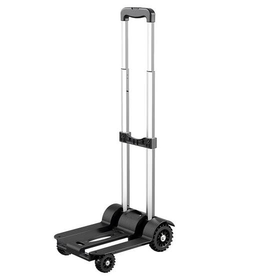 German-Made Folding Portable Trolley for Home Use, Lightweight Hand-Pulled Cart for Grocery Shopping and Delivery