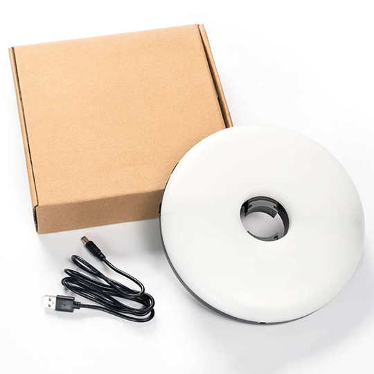 Umbrella clip light outdoor teahouse new center column umbrella LED chandelier lighting under umbrella atmosphere light banana umbrella top light