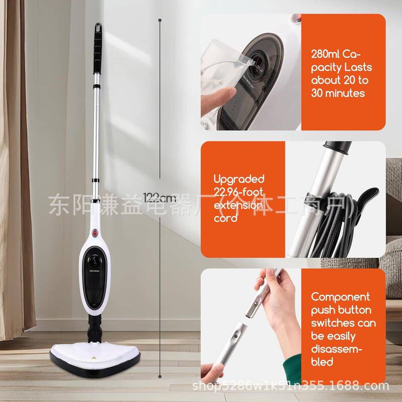 Steam Mop High-Temperature Steam Mop Steam Brush Electric Cleaning Machine Handheld Mop Russia Cross-Border Steam Mop High-Temperature Steam Mop Steam Brush Electric Cleaning Machine Handheld Mop Russia Cross-Border