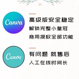 【Подлинный/эксклюзивный/постоянный】 Canva может нарисовать премиальную версию Участник Домашний Версия ~ Нет необходимости находить