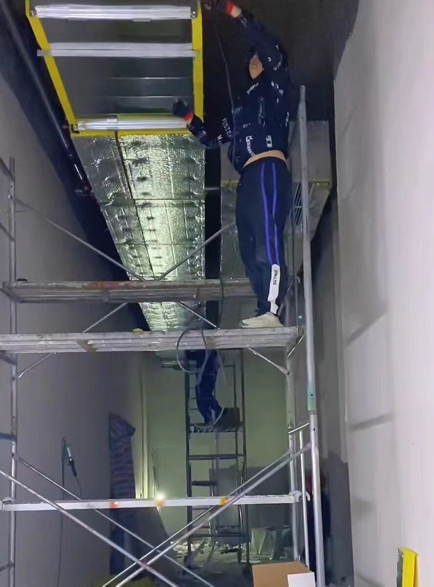 Bông thủy tinh dạng tấm mặt bạc