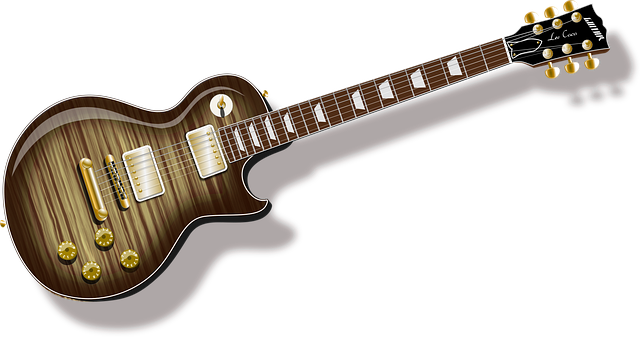 a on guitar