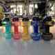 Dumbbell-Shaped Water Bottle for Men's Fitness, Summer Large Capacity 2000ml Plastic Water Jug, Portable