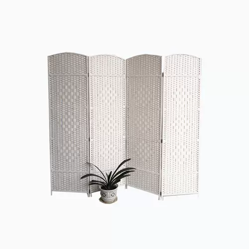 Соломенная редактор Vine -Экрановая ручная складная перегородка