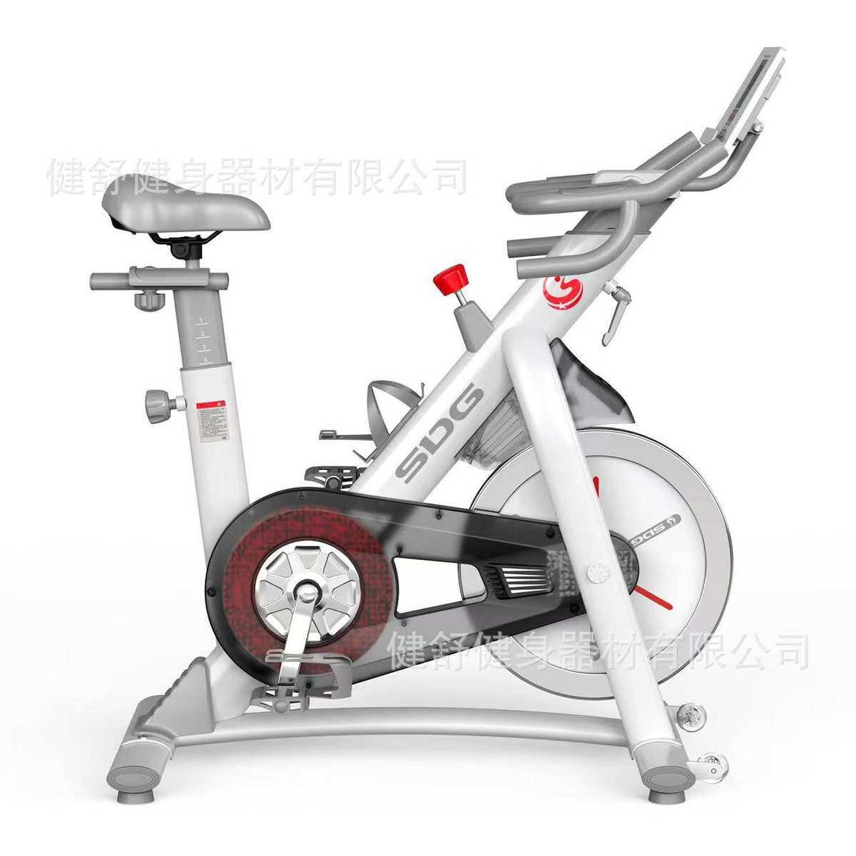 Household instrument bicycle vertical dynamic aerobic silent shuttle bicycle fitness equipment dynamic model commercial magnetic explosion