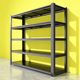 Storage shelves household storage rack n balcony floor-standing multi-layer storage display rack debris rack load-bearing goods iron rack