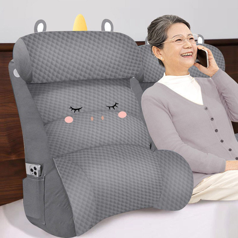 Tatami bedside reading cushion soft pillow quilt