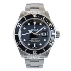 Швейцарские наручные часы 瑞士正品劳力士男表黑水鬼潜航者型自动机械手表男士款98新16610