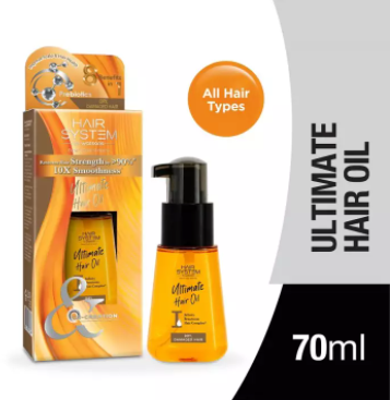 Ultimate Hair Oil 70ml for Dry, Damaged Hair