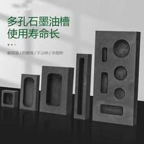 Graphite oil tank gold making tools melting gold and silver bars gold bricks crucibles ingots silver melting metal alchemy bars molds jewelry