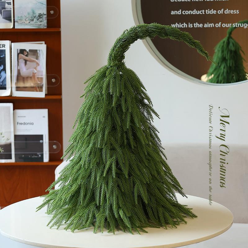 Cross-Border Artificial Christmas Tree, New Encrypted Desktop Christmas Tree, Mini Magic Crooked Neck Christmas Tree Ornament