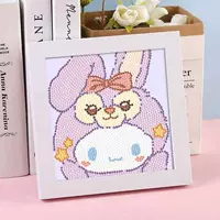 Фоторамка, холст, 18×18см, 15×15см