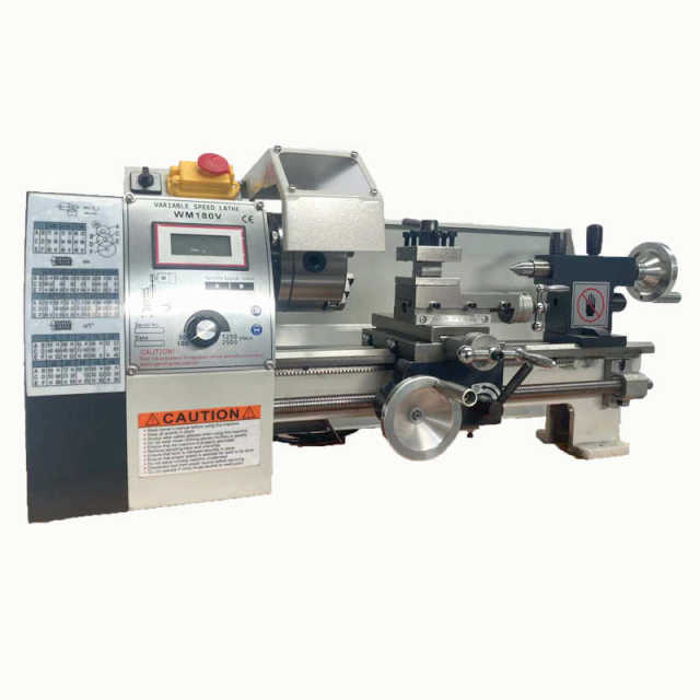 Seiko mini mini machining machinery small household WM180V lathe multifunctional woodworking metal small machine tool