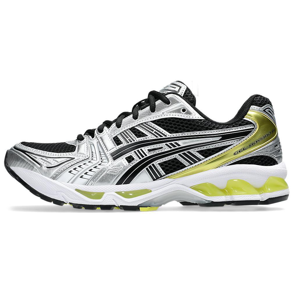Asics Gel-Kayano 14 舒适柔软 低帮跑步鞋 男女同款 银黑绿
