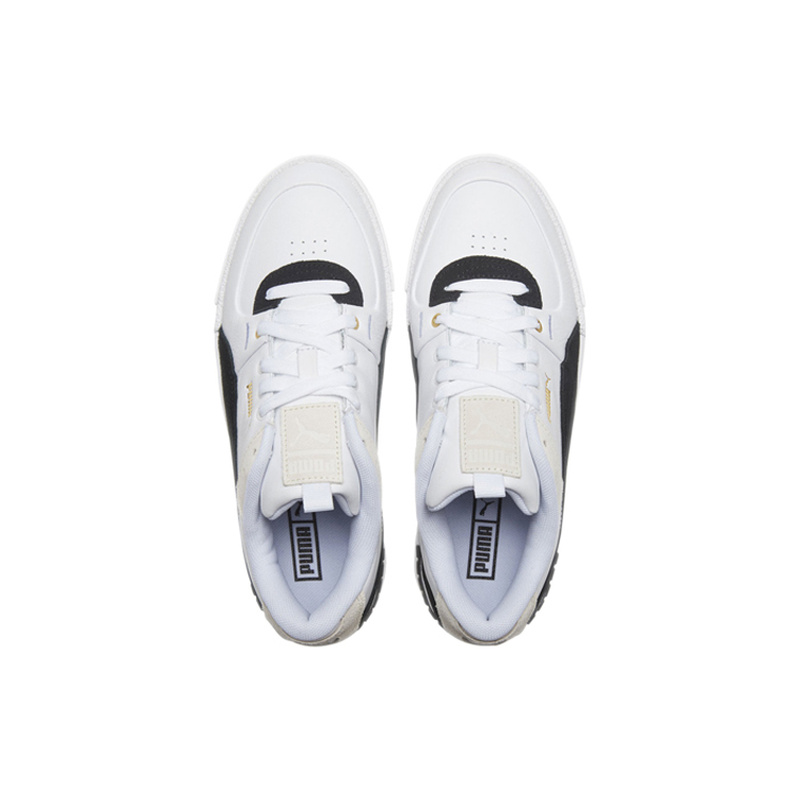 PUMA Cali Sport Heritage 轻便 低帮 板鞋 女款 黑白 - 图2
