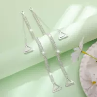 3 ряда серебряных бусин и джунма