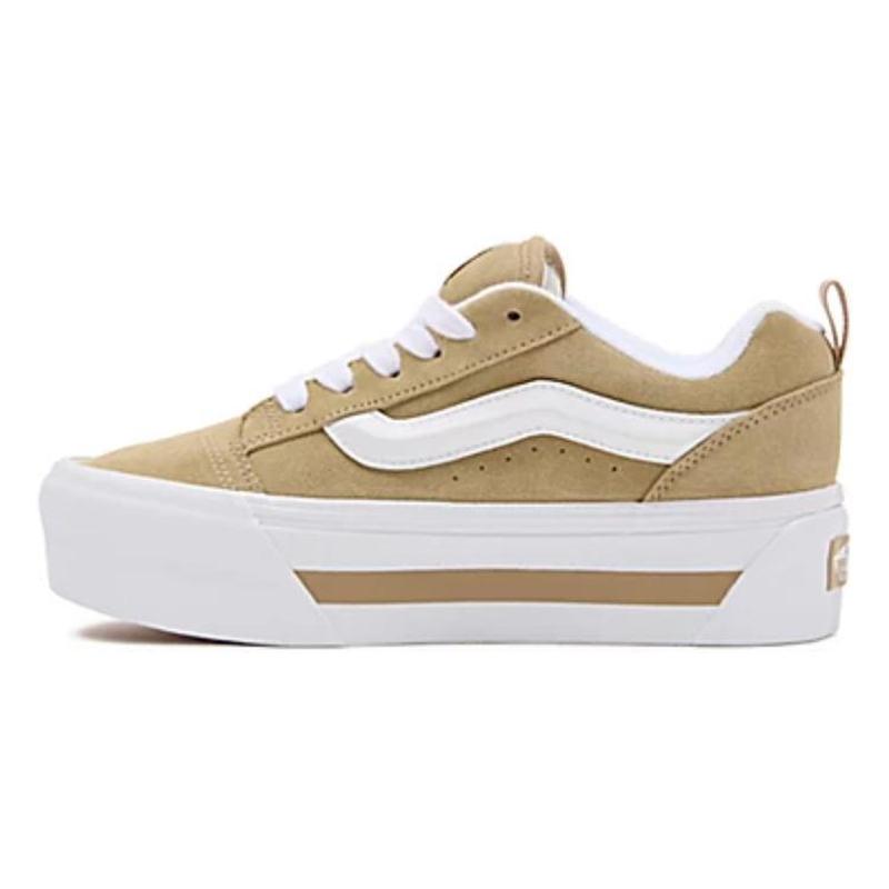 Vans Knu Stack 舒适百搭 低帮 板鞋 男女同款 棕色