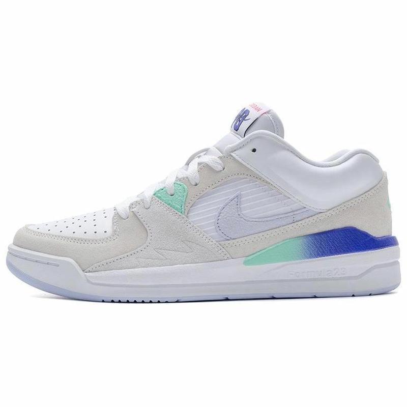 Jordan Stadium 90 织物牛剖层革牛皮革 实战训练  低帮
