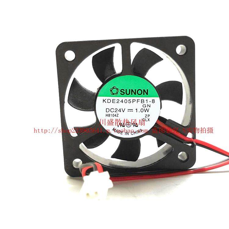 KDE2405PFB1-8 SUNON 24V 50mm Cooling fan