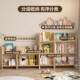 Floor-standing bookshelf Baby toys shelf Multi-layer household wall simple storage picture book shelf Office file shelf