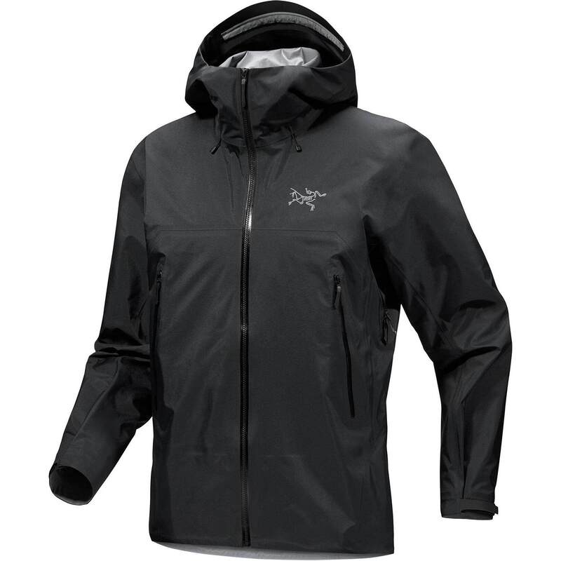 Arcteryx Beta Sl Gore-Tex Hardshell Printed Hooded Jacket Black Arcteryx Beta Sl Gore-Tex Hardshell Printed Hooded Jacket Black