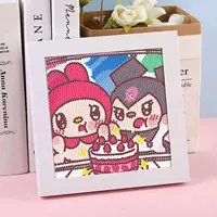 Фоторамка, холст, 18×18см, 15×15см