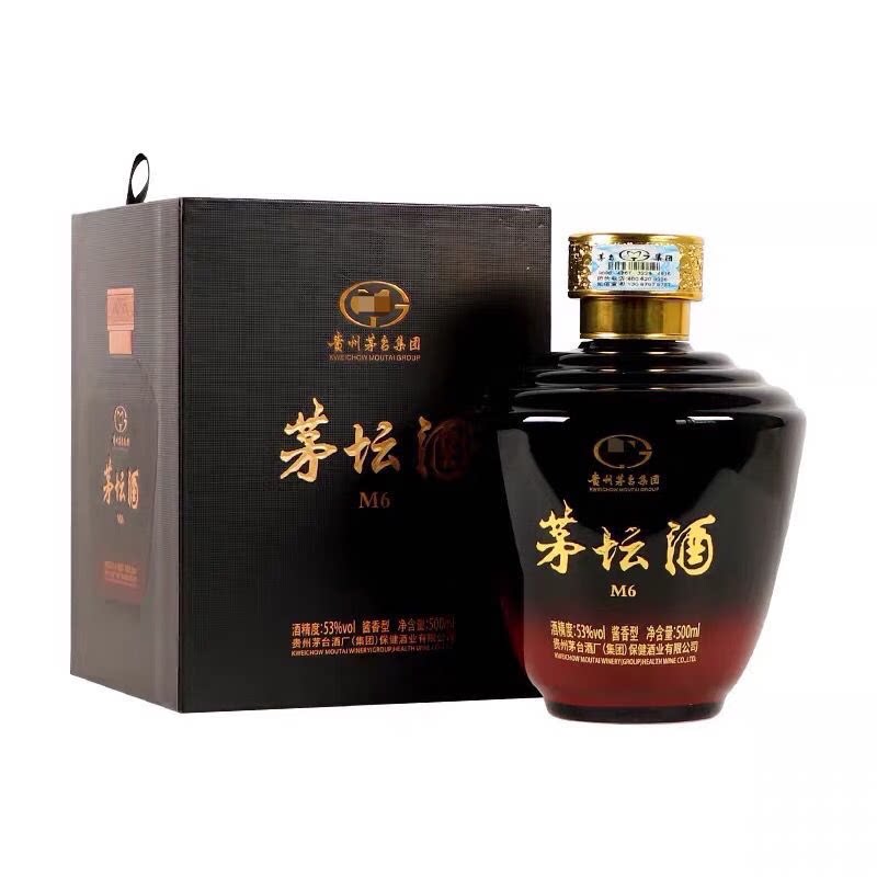 贵州茅台集团茅坛酒M6 53度酱香型白酒500ml单瓶装评价- 淘宝网