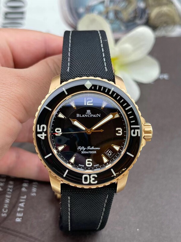 Pre-Sale [9.8 New] Blancpain Fifty Fathoms 5015A-3630-63B Automatic Mechanical Men's Watch 45mm