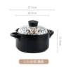 Authentic clay pot rice casserole stew household gas high temperature resistant dry clay pot soup pot dry-cooked non-clay pot clay pot cracked clay pot