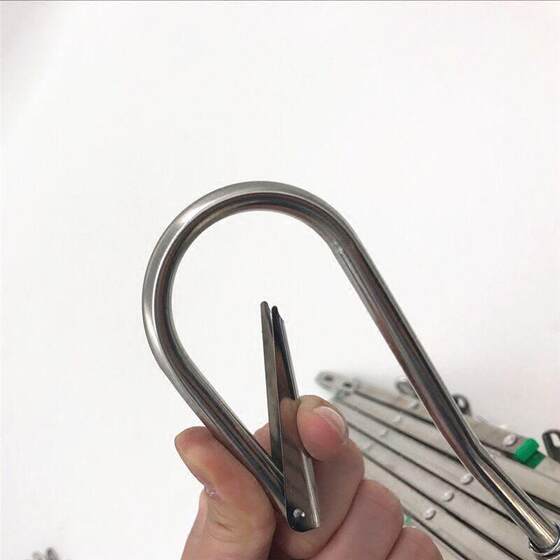 不锈钢袜架防风晾衣架毛巾夹折叠多夹子婴儿晒衣架内衣架晒袜衣架