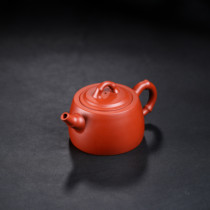 (Special Price Pickup) Yixing Purple Sand Pot Bubble Teapot Wang Teacher Zhu Mud Large Red Gown Bamboo Section Well Column 260cc