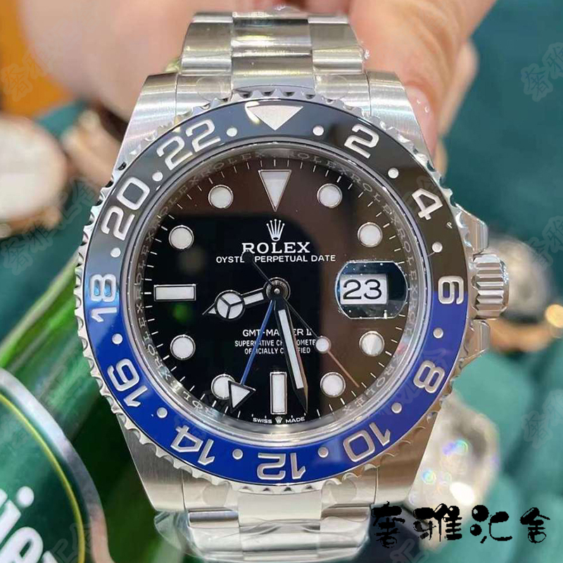 Mainly Promoting the Popular Model: 98% New with Box and Papers, Rolex Gmt-Master Ii Automatic Mechanical Men's Watch M126710B
