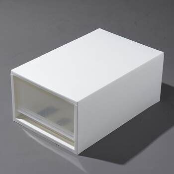 Organizing box dresser storage box drawer desktop file rectangular storage large capacity transparent storage box box pp