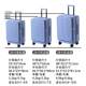 Three-Piece Set of Side-Opening Suitcases for Women, Expandable Large-Capacity Trolley Suitcase, 20inch Carry-On Suitcase for Men, Travel Suitcase