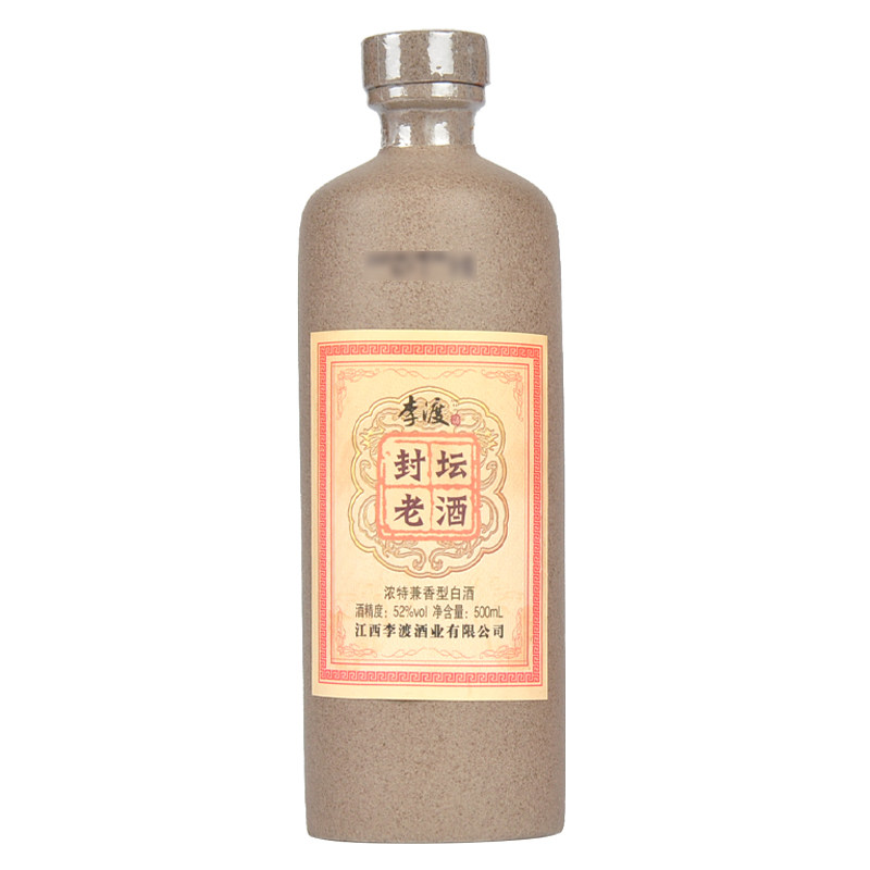 封坛老酒 500ml 52% 中国酒 李渡封坛老酒52度500ml单瓶装浓特兼香型白酒摆柜送礼佳品评价- 淘宝网