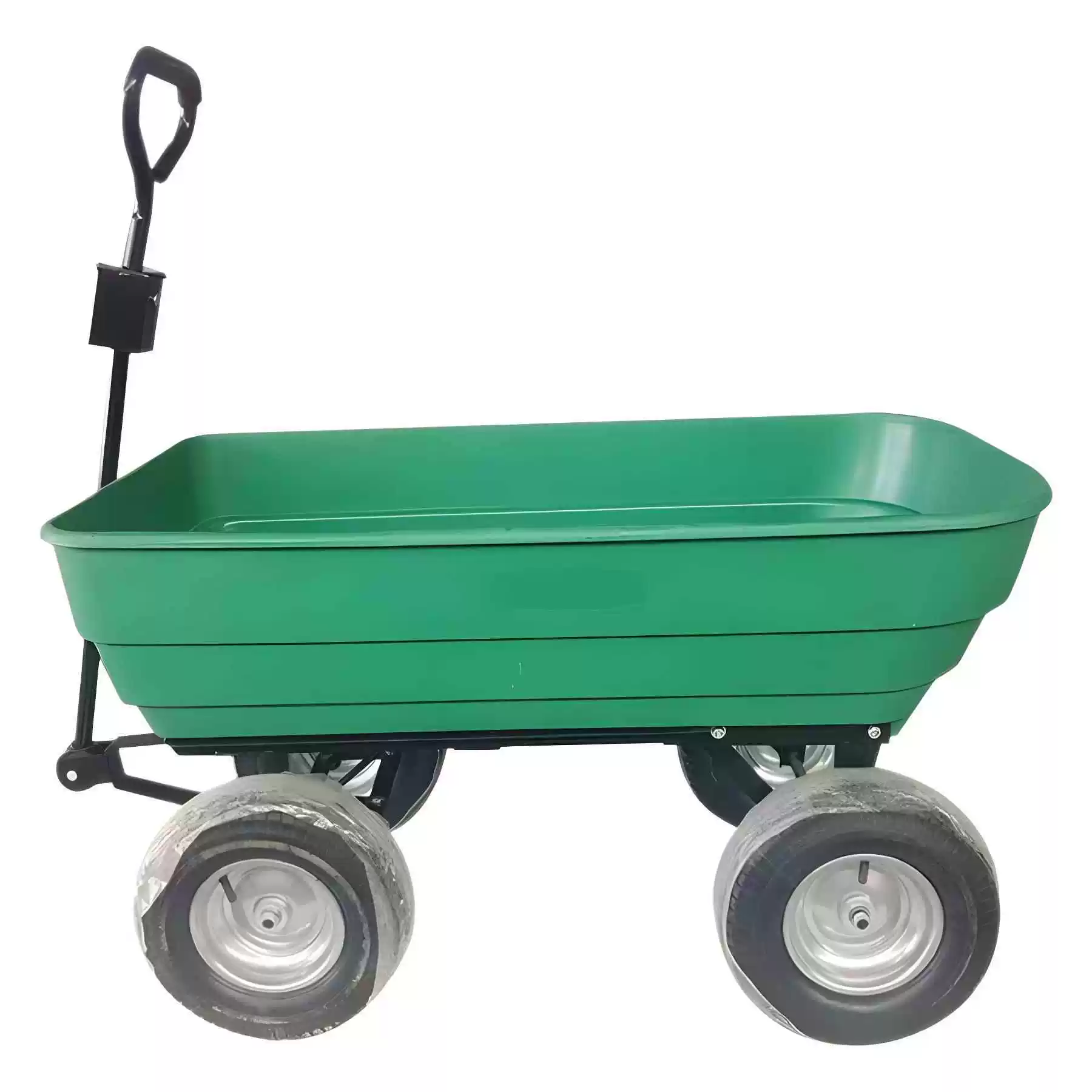 Factory garden tippable tool cart plastic bucket garbage dump cart Dumpcart garden cart truck