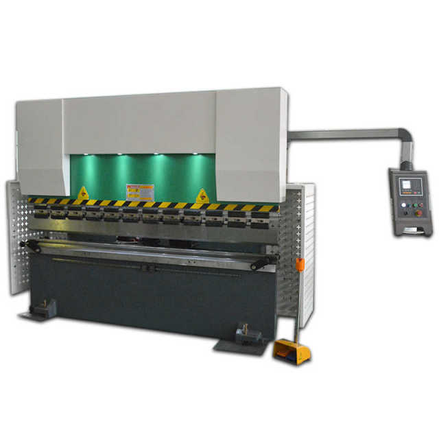 80T2500 small and simple CNC hydraulic sheet bending machine, stainless steel sheet bending machine manufacturer