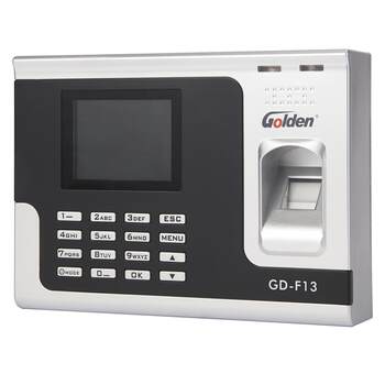 Jindian gd-f13 remote network high-definition display color screen fingerprint attendance machine (with backup power supply)