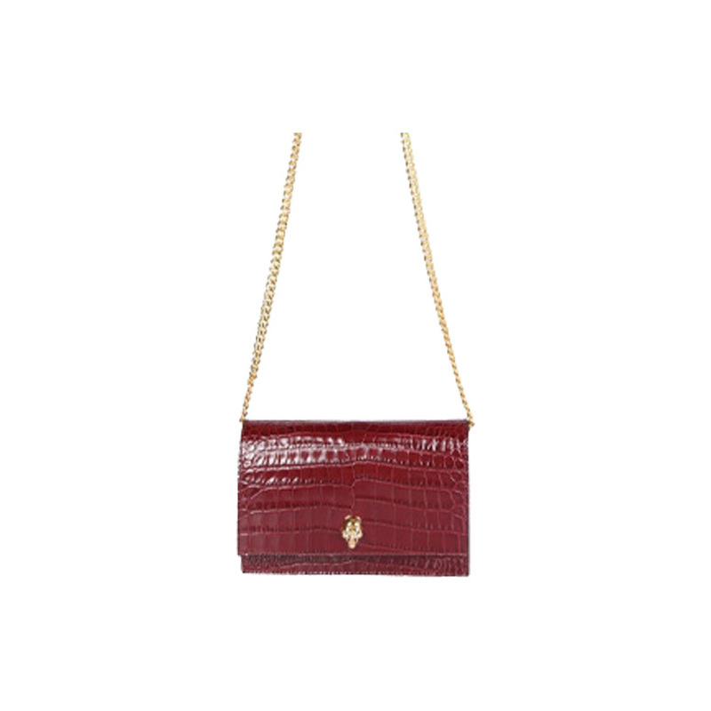 Alexander Mcqueen Leather Crossbody Shoulder Bag Small Size Women's Red Alexander Mcqueen Leather Crossbody Shoulder Bag Small Size Women's Red