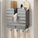 Kitchen chopstick storage box new wall-mounted household chopsticks spoon drain wall-free chopstick cage storage rack