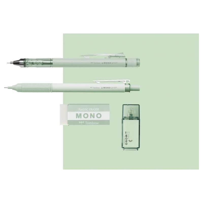 Japan Tombow Dragonfly Ore Color Limited Automatic Pencil Mono Mechanical Pencil 0.5mm Student Drawing Not Easy to Break Low Center of Gravity Lite Mechanical Pencil Correction with Stationery Supplies