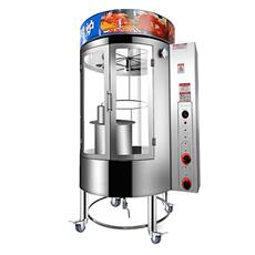 Блин машина 新款850烤鸭炉商用电热无刺烤鱼燃气烤炉烤箱自动旋转 木炭烤鸡炉