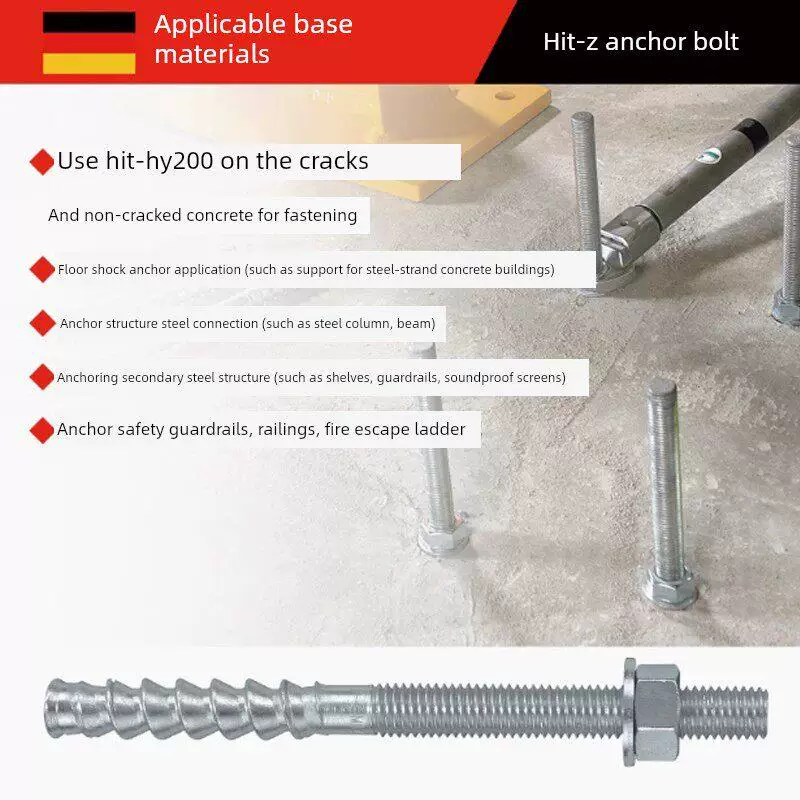 Hilti HIT-CS специальная inverted cone анкеры HIT-Z-F бытовая форма химического анкера HY200 армирующий клей